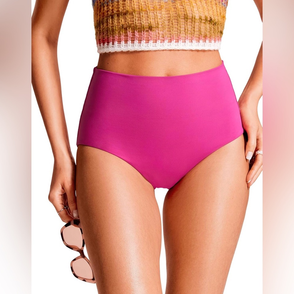 NWT CRZ YOGA High Waisted Swim Bottoms